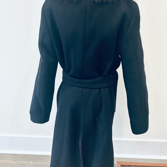 Zara coat with fur collar - Picture 3 of 7